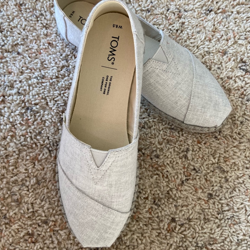 Womens Toms alpargata chambray